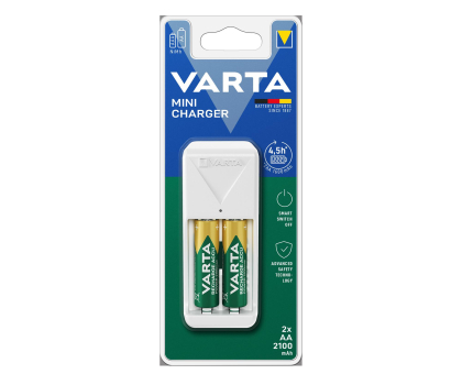 Akcesoria Foto Varta Ładowarka MINI 57656 +2xAA 2100mAh